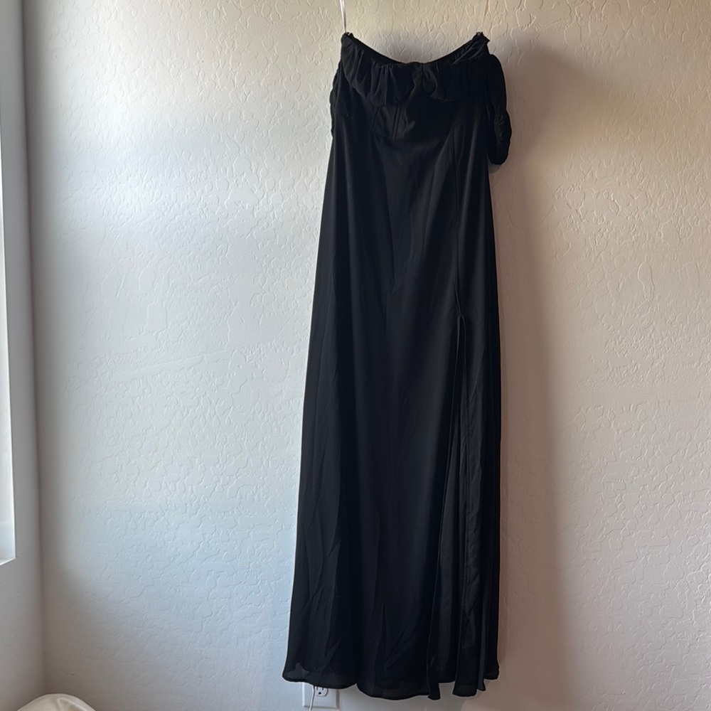 Lulu's Black Maxi Dress